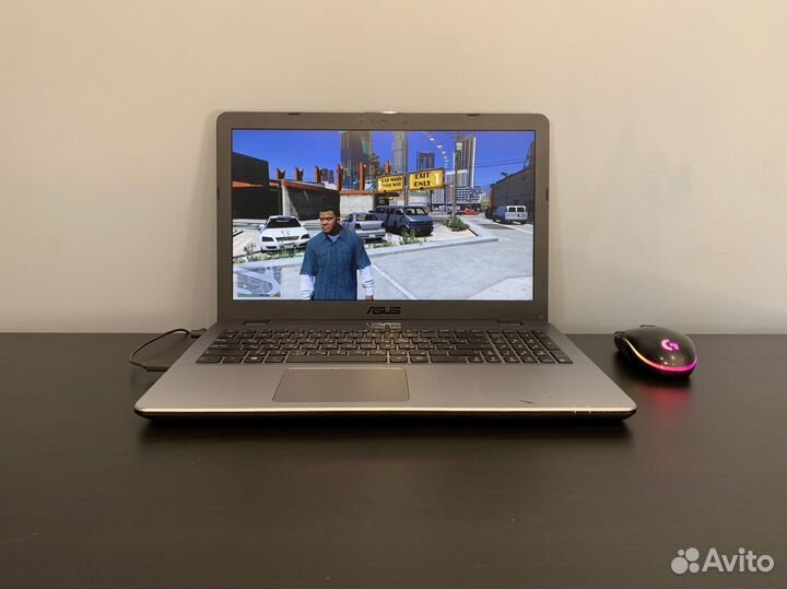 Игр. asus на i3/Nvidia 940mx/SSD+500gb/ram6/FullHd