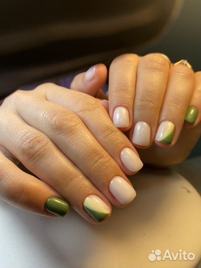 Наращивание Гель-лак