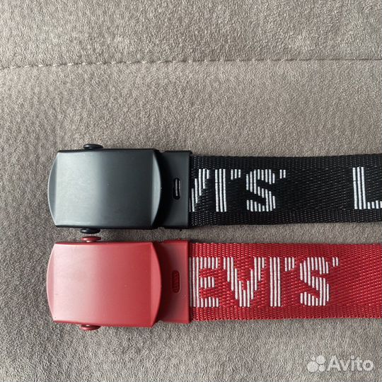 Ремень Levi’s тканевый с логотипом