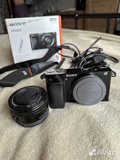 Фотоаппарат беззеркальный sony a6000
