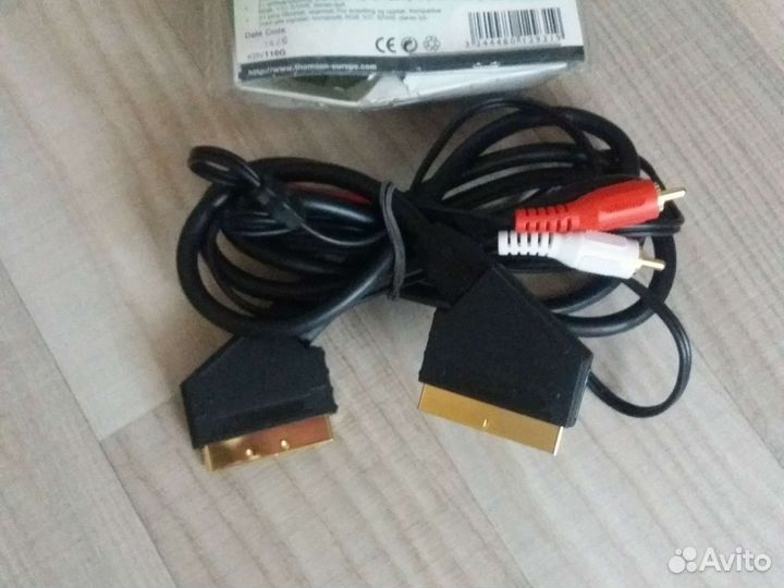 Кабель аудио,видео Tomson gold 1,5м новый