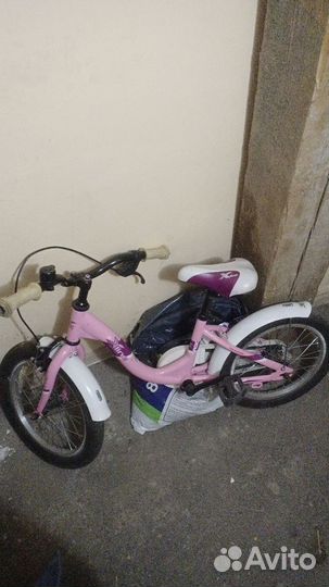 Велосипед на девочку 4-7 лет