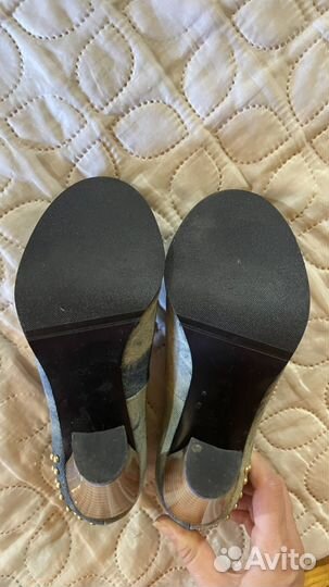 Туфли джинсовые 35