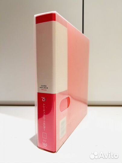 Визитница настольная на 160 карт пластик