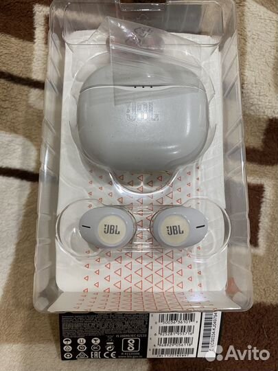 Наушиники беспроводные bluetooth JBL TWS 120