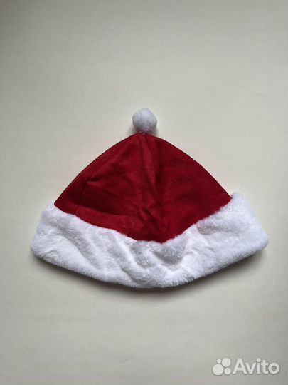 Шапка новогодняя бархат
