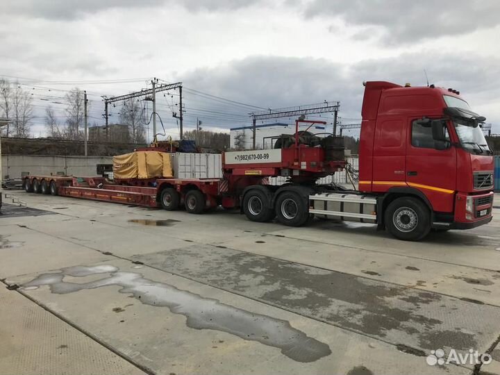 Полуприцеп трал (тяжеловоз) Faymonville STBZ 6VA, 2005