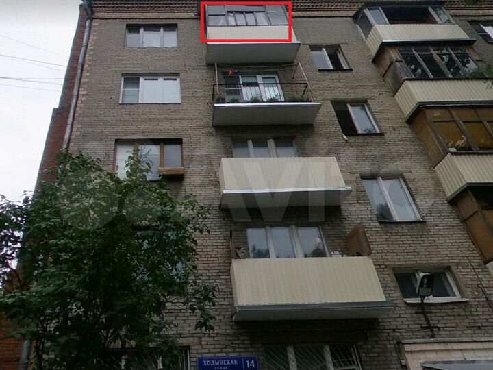 Комната 14,8 м² в 3-к., 5/5 эт.