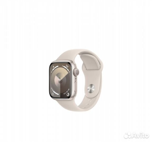 Apple watch 9 41mm Starlight - Новые, Оригинал