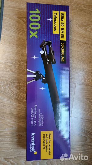 Телескоп Телескоп Levenhuk Blitz 50 Base