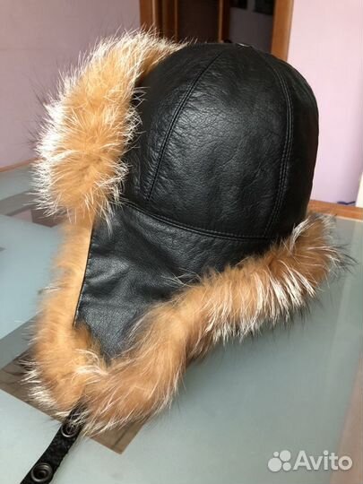Меховая шапка для мальчика