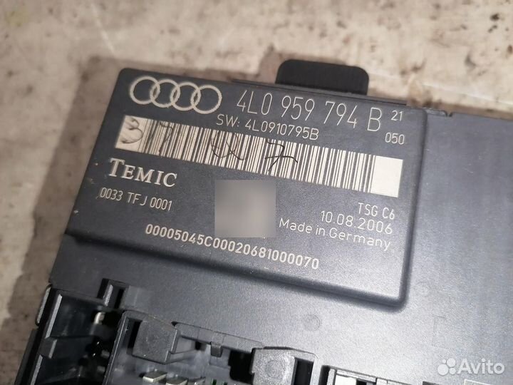 Блок управления двери для Audi Q7 4L 4L0959794B