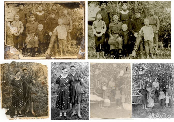 Реставрация фотографий из вашего семейного альбома