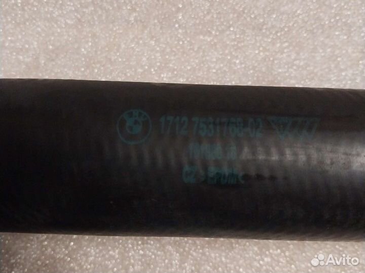 Патрубок радиатора верхний BMW 3-Series