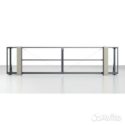 Откатные ворота под ключ