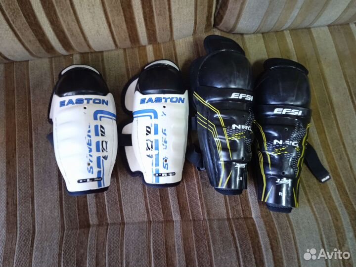 Налокотники, наколенники хоккейные детские