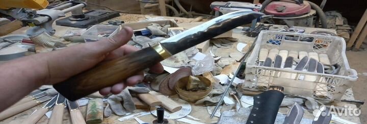 Нож якутский ручной работы