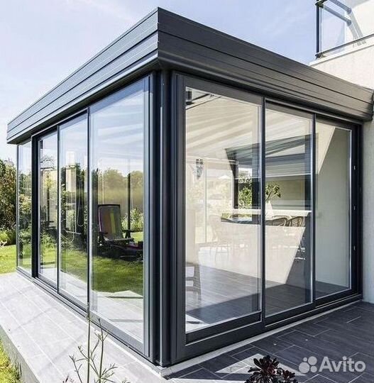 Окна алютех глухие окна