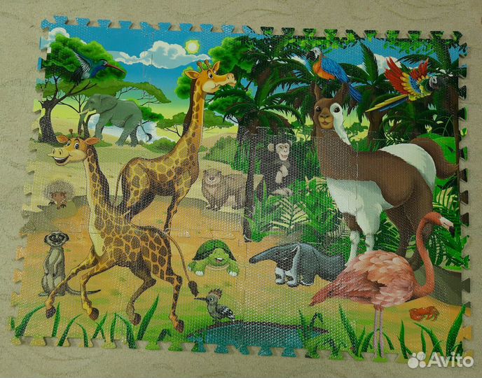 Коврики пазлы для детей