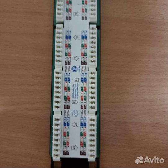 Патч-панель 24 порта Hyperline Cat.5e