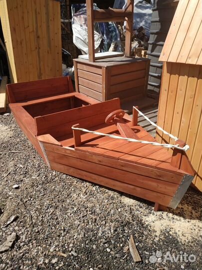 Песочница деревянная