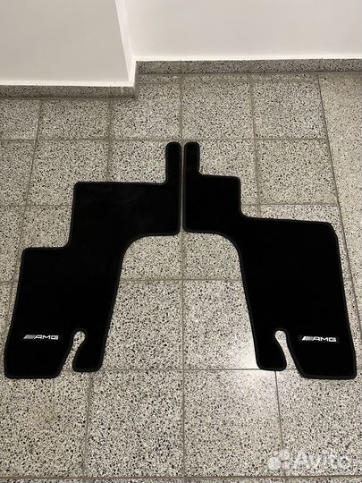AMG коврики на третий ряд