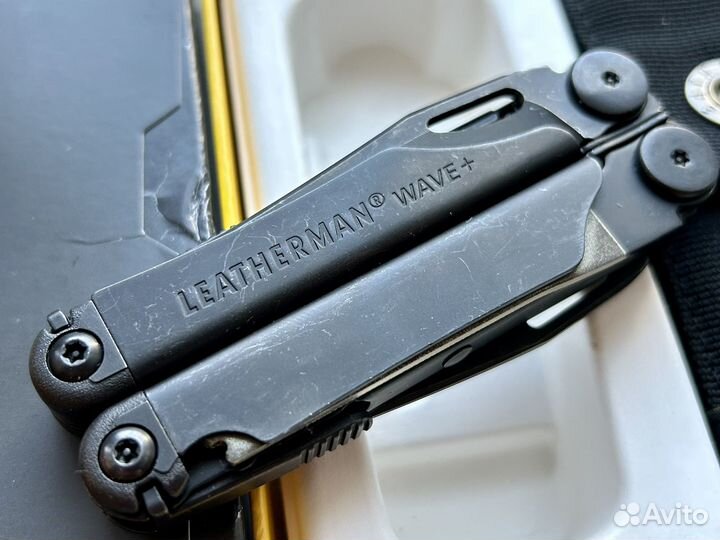 Мультитул leatherman wave plus black