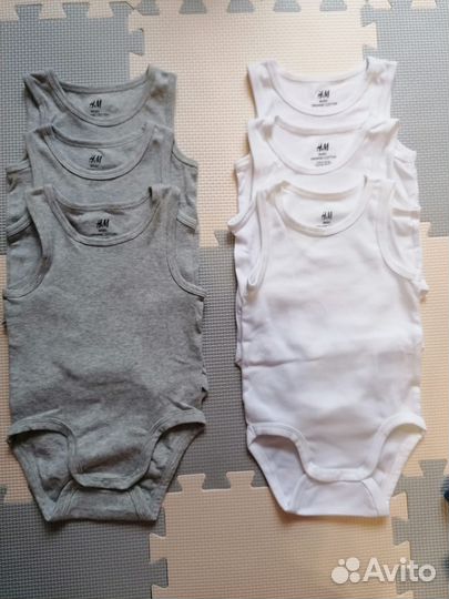 Боди, H&m, 62, 68,74