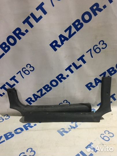 Обивка порога передн. LADA kalina 1 хетчбек