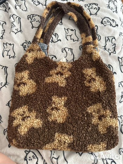 Плюшевая сумка