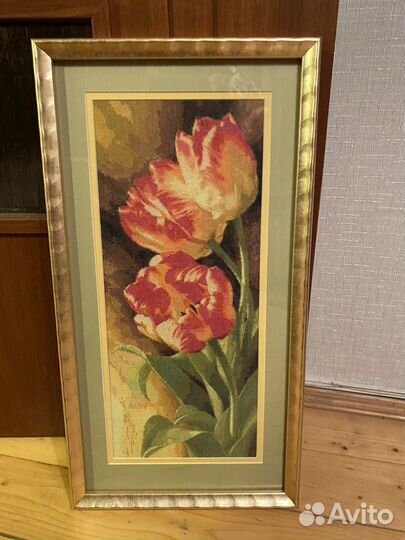 Картина вышитая крестом