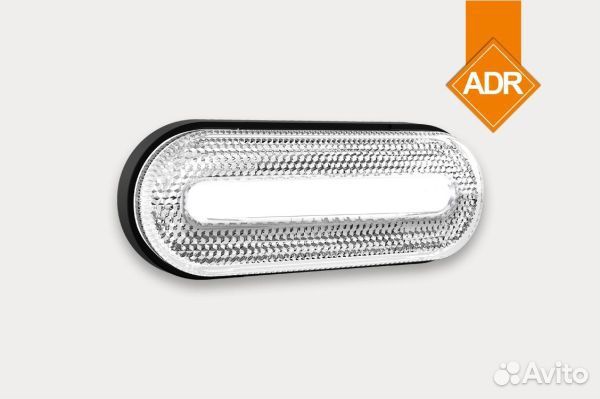 Фонарь габаритный прицепа FT-070 B LED, белый, 12