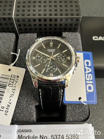 Часы мужские casio MTP-1375L-1ADF