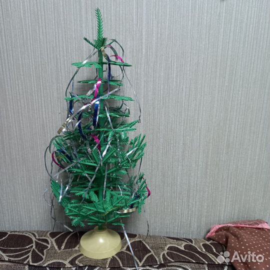 Елка из полиэтилена СССР,винтаж