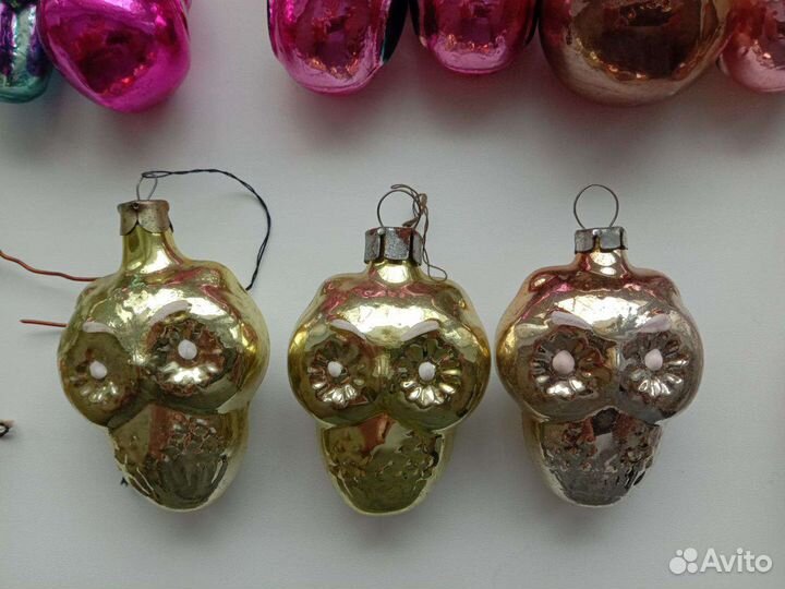 Елочные игрушки СССР одним лотом