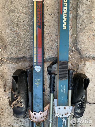 Лыжи деревянные СССР