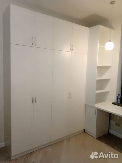 Рабочая зона у окна за 5 дней