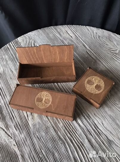 Боксы из дерева