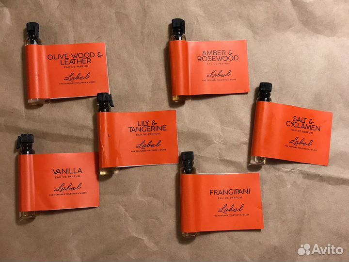 Парфюмерная вода Label парфюмер Angela Ciampagna