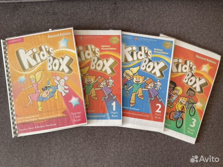 Kids' box starter, 1, 2, 4, 5 (все уровни)