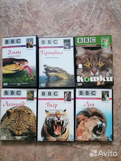 Видео DVD о животных