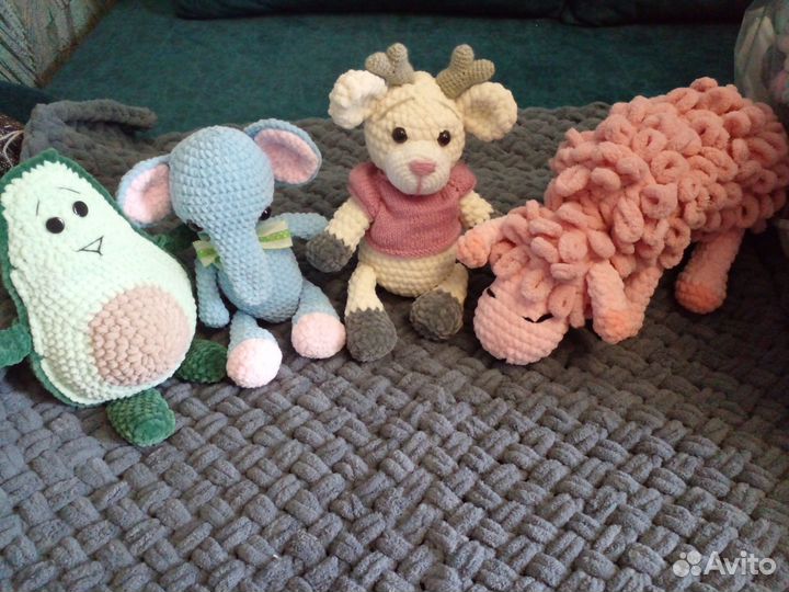 Вязанные игрушки ручной работы