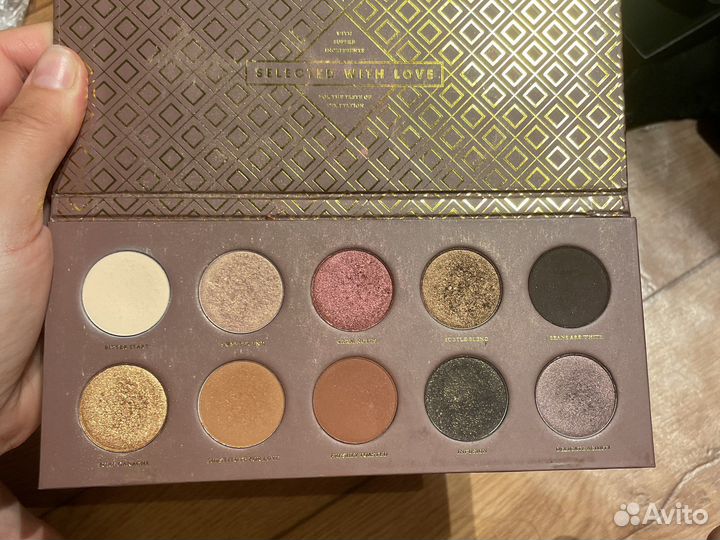 Палитра теней zoeva