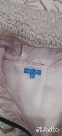 Пальто зимнее для девочки 134