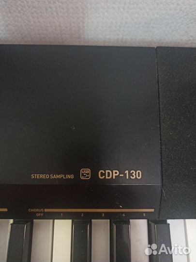 Цифровое пианино casio cdp 130