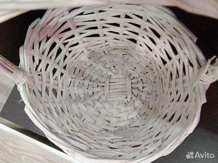 Корзина плетеная большая