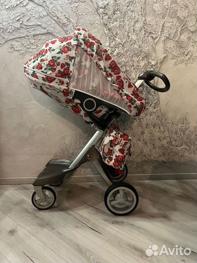 Летний кит на коляску stokke