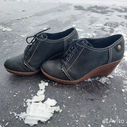 Женские полуботинки Clarks Англия 41 оригинал