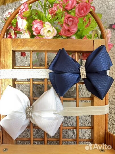 Набор детских повязок доя волос на голову