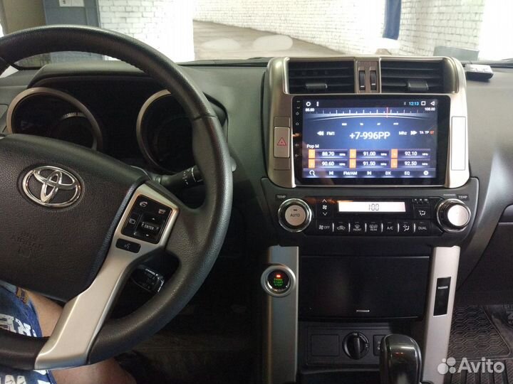 Штатная магнитола для Toyota Prado 150 на Android
